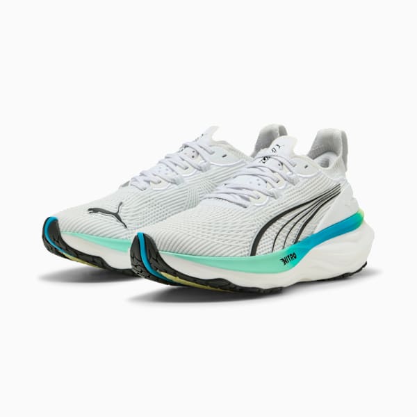 Chaussures de course à pied ForeverRun NITRO™ 2 Femme, PUMA White-Mint Melt, extralarge